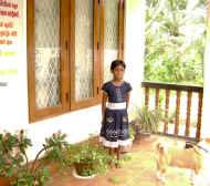 Nisansala Sandamali lebt seit Juni 2008 im Chathura-Kinderheim in Sri Lanka 