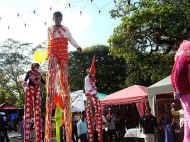 beim Street Festival in Colombo - 60 Jahre Freundschaft zwischen Sri Lanka und Deutschland wurde gefeiert