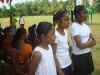 Tharushi, Ishara und Sandamali vom Chathura-Kinderheim waren beim Sportfest in Galle erfolgreich  