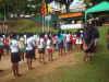 Die Maedchen vom Chathura-Kinderheim waren auch beim Sportfest in Galle dabei. 