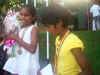 Unsere Tharushi vom Chathura-Kinderheim freut sich sehr, dass sie beim Sportfest in Galle eine Medaille gewonnen hat. 