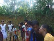 Spiele zum Neujahrsfest im Chathura-Kinderheim in Sri Lanka 
