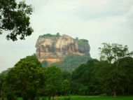 der Löwenfelsen von Sigiriya. 