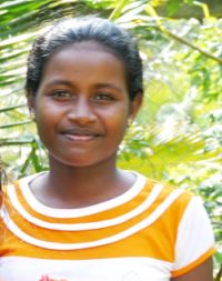 Prashila vom Chathura-Kinderheim darf zurück zu ihrer Familie