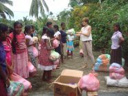 Große Spendenaktion von Evelyne Spöri für das Chathura-Kinderheim