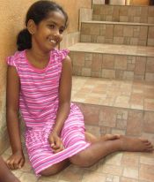 Sanduni lebt seit Febr. 2016 im Chathura-Kinderheim