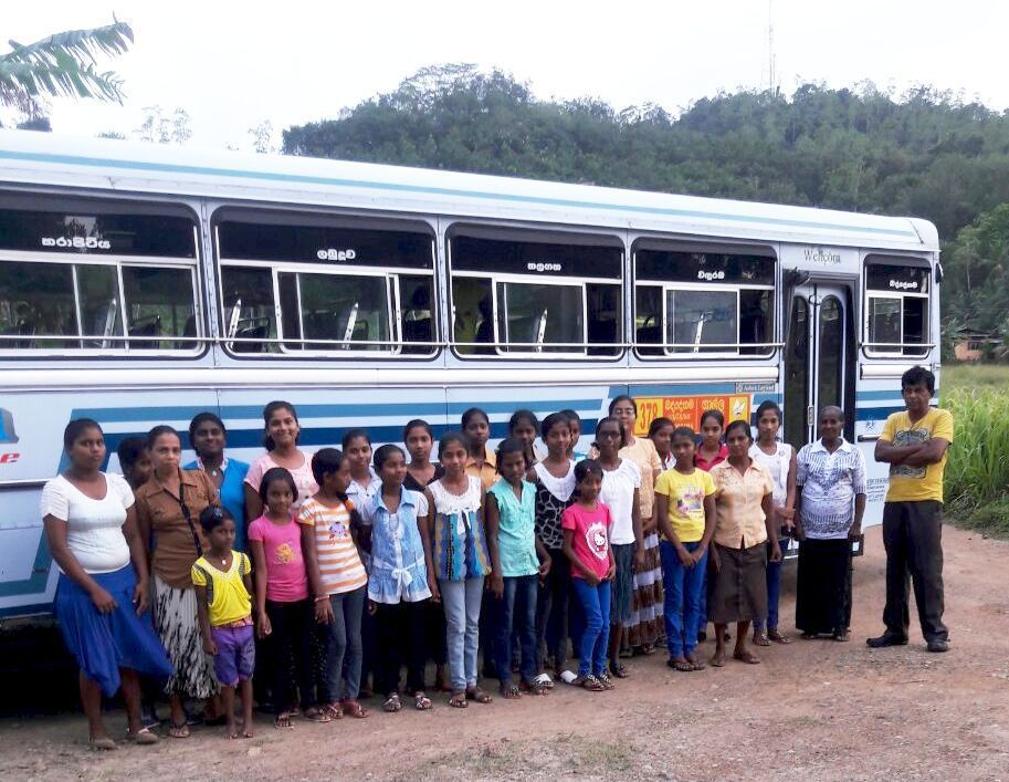 Ausflug des Chathura-Kinderheims in den Dehiwala-Zoo