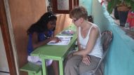 Jutta und Anneliese zu Besuch im Chathura-Kinderheim