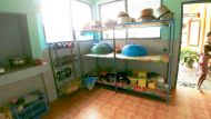 Kücheneinrichtung im Chathura-Kinderheim 