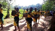 Einschulungsfeier für die Erstklässler in Mabotuwana