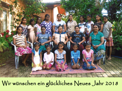 Neujahrsgruesse aus dem Chathura-Kinderheim 