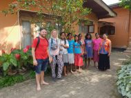 Jenny Elvermann und Partner haben im Januar das Chathura-Kinderheim besucht.