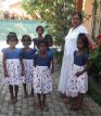 unsere kleinen Mädchen im Chathura-Kinderheim