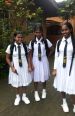 Schulbeginn am 2.9.2019 für die Mädchen im Chathura-Kinderheim