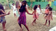 Tanzen im Chathura-Kinderheim