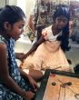 Carrom wird auch im Chathura-Kinderheim gern gespielt.