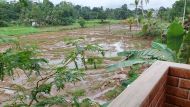 Hochwasser rund ums Chathura-Kinderheim