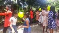 Srilankische Neujahrsfeier Mitte April im Chathura-Kinderheim
