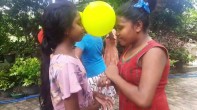 Srilankische Neujahrsfeier Mitte April im Chathura-Kinderheim