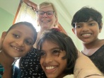 Besuch von Jutta und Anneliese im Cchathura-Kinderheim