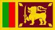 die Flagge von Sri Lanka 