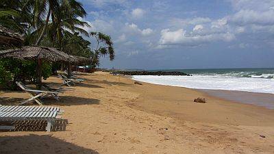 Strand bei Tangalle in Sri Lanka 