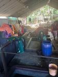 Besuch in einer Batikfabrik in Sri Lanka
