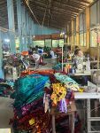 Besuch in einer Batikfabrik in Sri Lanka