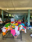 Besuch in einer Batikfabrik in Sri Lanka
