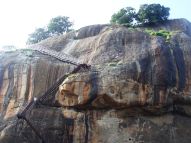 Aufstieg auf den Sigiriya Felsen